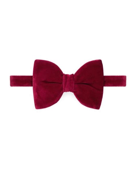 gucci boltiere|gucci velvet bow ties.